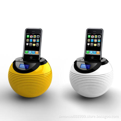 Docking Station for Apple's iPhone with FM, Alarm Clock and Aux Functions (YX-3013)